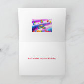 Carte Joyeux anniversaire (Intérieur)