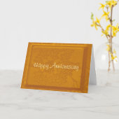 Carte Joyeux anniversaire (Fleur jaune)