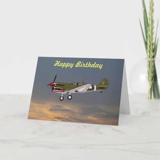 Carte Joyeux anniversaire (Devant)