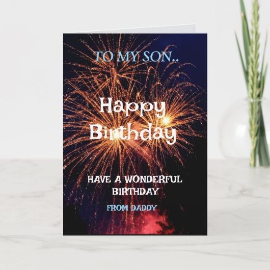 CARTE JOYEUX ANNIVERSAIRE (Devant)