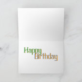 Carte Joyeux anniversaire (Intérieur)
