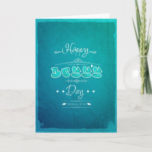 Carte Joyeux anniversaire (Devant)