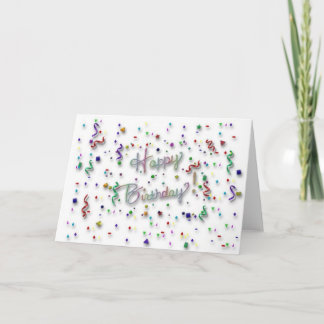 Carte Joyeux anniversaire