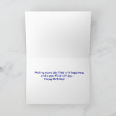 Carte Joyeux anniversaire ! (Intérieur)