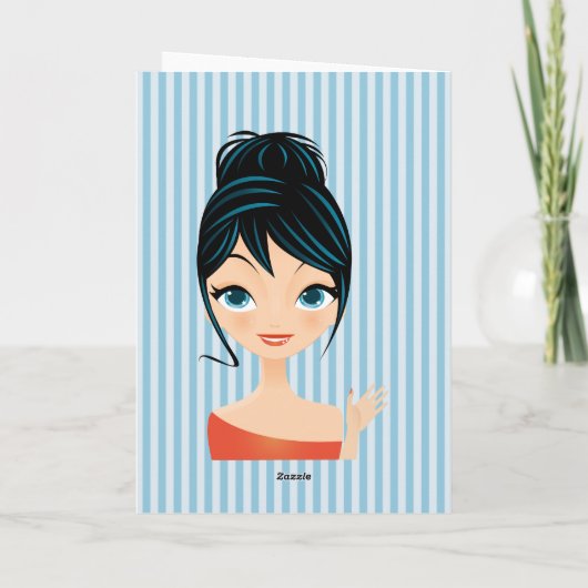 Carte Joyeux anniversaire (Dos)