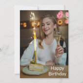 Carte Joyeux Anniversaire (Devant)