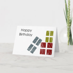 Carte Joyeux anniversaire