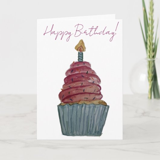 Carte Joyeux Anniversaire! (Devant)