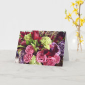 Carte Joyeux Anniversaire_ (Fleur jaune)