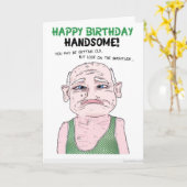 Carte Joyeux anniversaire ! (Fleur jaune)