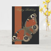 Carte Joyeux anniversaire (Fleur jaune)