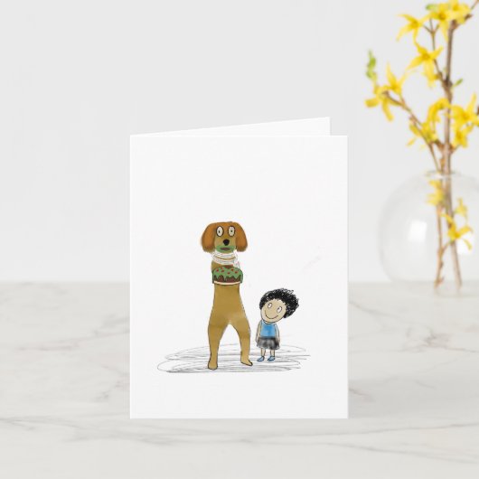 Carte Joyeux anniversaire (Fleur jaune)