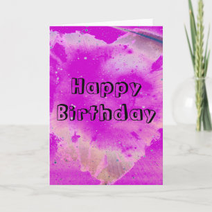 Carte Joyeux Anniversaire
