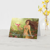 Carte Joyeux anniversaire ! (Fleur jaune)