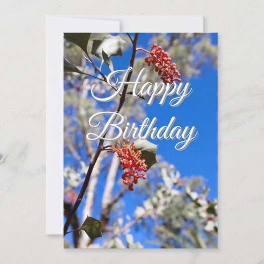 Carte Joyeux Anniversaire (Devant)