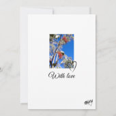Carte Joyeux Anniversaire (Dos)