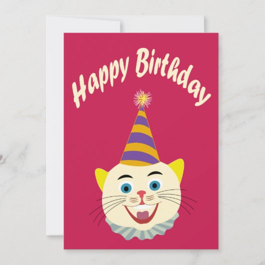 Carte Joyeux Anniversaire (Devant)