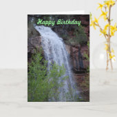 Carte Joyeux Anniversaire (Fleur jaune)