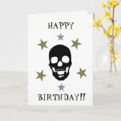 Carte Joyeux anniversaire!! (Fleur jaune)