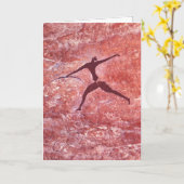 Carte Joyeux anniversaire (Fleur jaune)