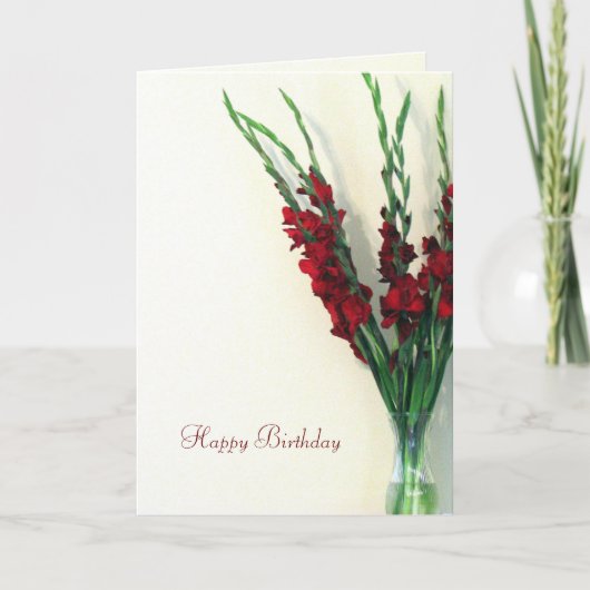 Carte Joyeux anniversaire (Devant)