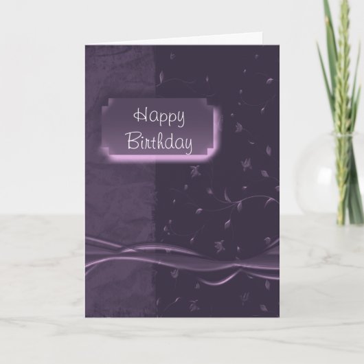 Carte Joyeux anniversaire (Devant)