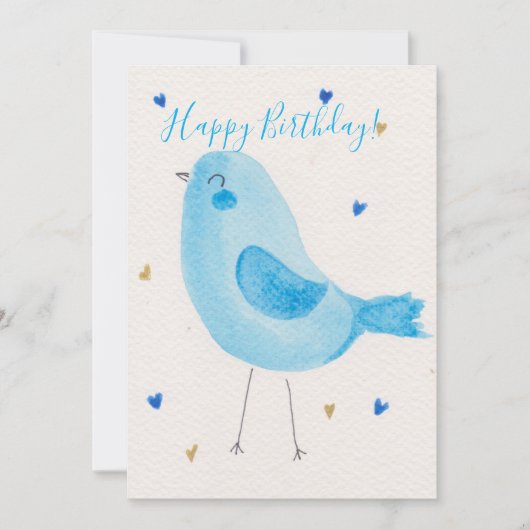 Carte Joyeux Anniversaire (Devant)