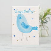 Carte Joyeux Anniversaire (Debout devant)