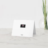 Carte Joyeux anniversaire (Dos)