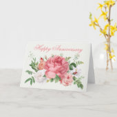 Carte Joyeux anniversaire (Fleur jaune)
