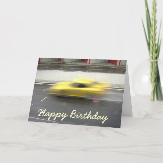 Carte Joyeux anniversaire (Devant)