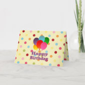 Carte Joyeux anniversaire (Devant)