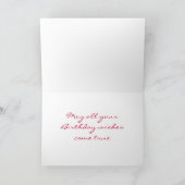Carte Joyeux anniversaire (Intérieur)