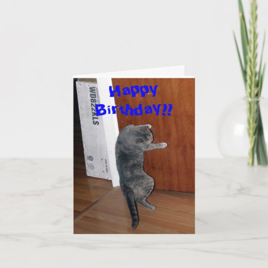 Carte Joyeux anniversaire ! ! (Devant)