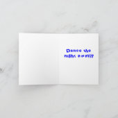 Carte Joyeux anniversaire ! ! (Intérieur)