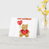 CARTE JOYEUX ANNIVERSAIRE (Fleur jaune)