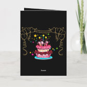 Carte Joyeux anniversaire (Dos)