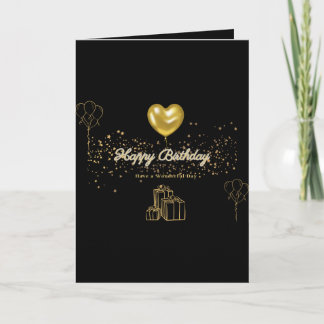 Carte Joyeux anniversaire