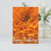 Carte "Joyeux Anniversaire" (Debout devant)