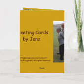 Carte Joyeux anniversaire (Dos)