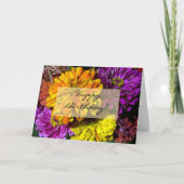 Carte Joyeux anniversaire (Devant)