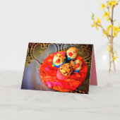 Carte Joyeux anniversaire ! (Fleur jaune)