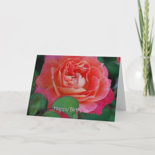 Carte Joyeux anniversaire (Devant)