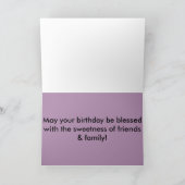 Carte Joyeux anniversaire ! (Intérieur)