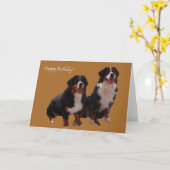 Carte Joyeux anniversaire (Fleur jaune)