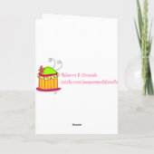 Carte Joyeux anniversaire (Dos)