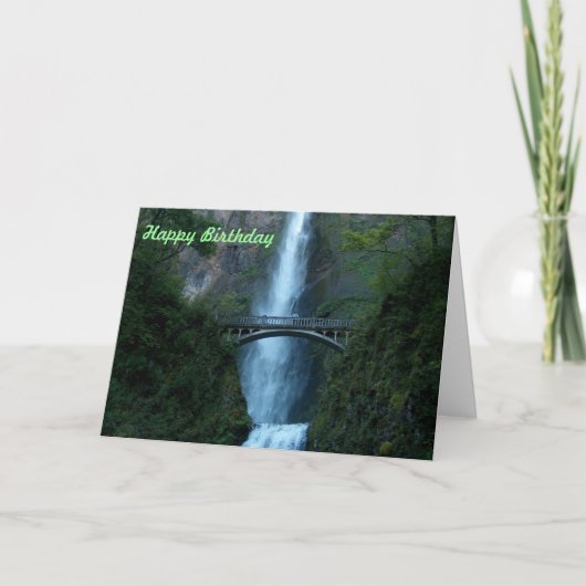 Carte Joyeux anniversaire (Devant)