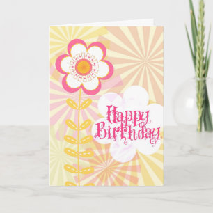 Carte Joyeux anniversaire
