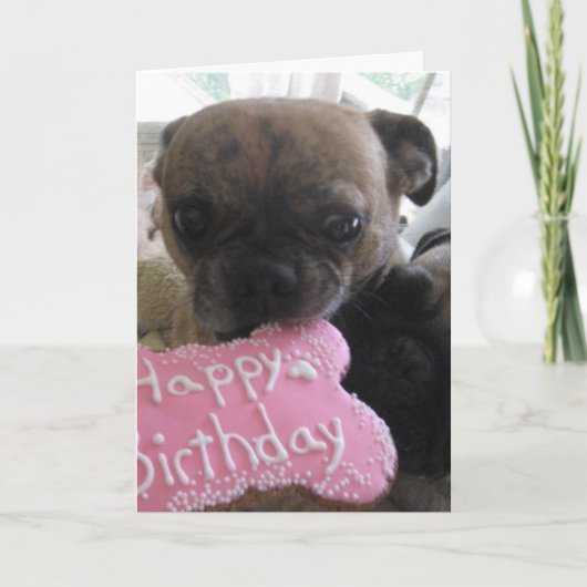 Carte Joyeux anniversaire (Devant)