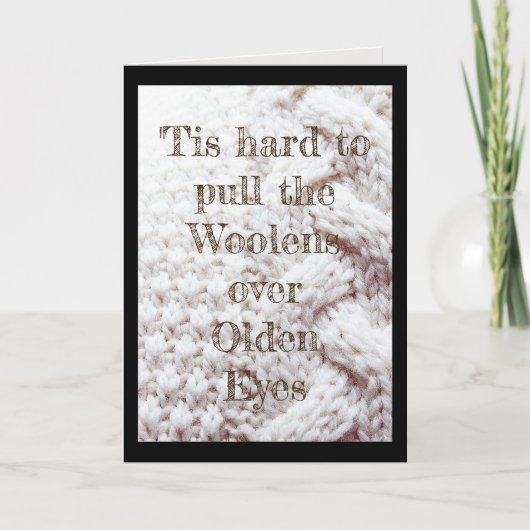 Carte Joyeux anniversaire (Devant)